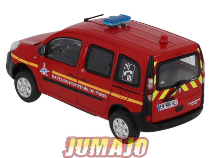 CPL76 Véhicules Légers Sapeurs Pompiers 1/43 Hachette IXO Renault Kangoo II SPVL 2013