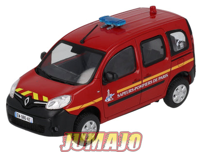 CPL76 Véhicules Légers Sapeurs Pompiers 1/43 Hachette IXO Renault Kangoo II SPVL 2013