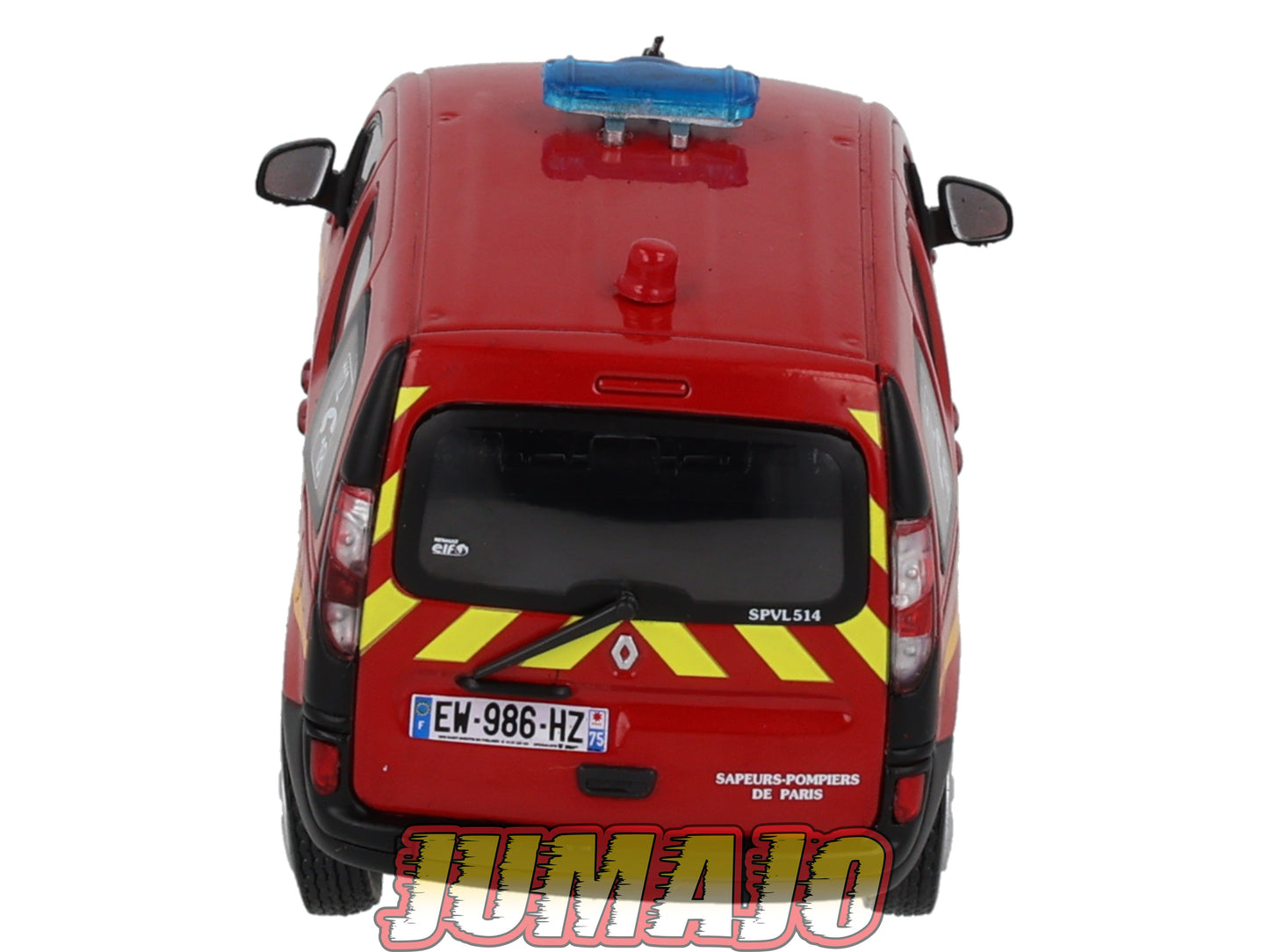 CPL76 Véhicules Légers Sapeurs Pompiers 1/43 Hachette IXO Renault Kangoo II SPVL 2013