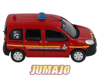 CPL76 Véhicules Légers Sapeurs Pompiers 1/43 Hachette IXO Renault Kangoo II SPVL 2013