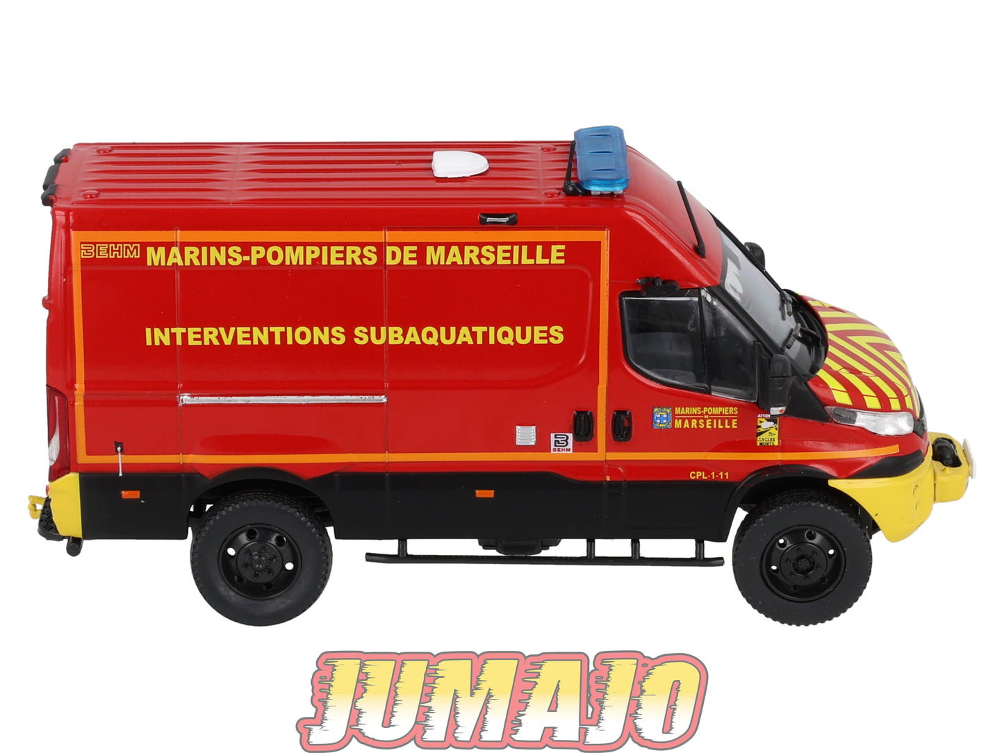 CPL77 Véhicules Légers Sapeurs Pompiers 1/43 Hachette IXO VPL IVECO 4X4 Véhicule plongeur Marins Pompiers Marseille