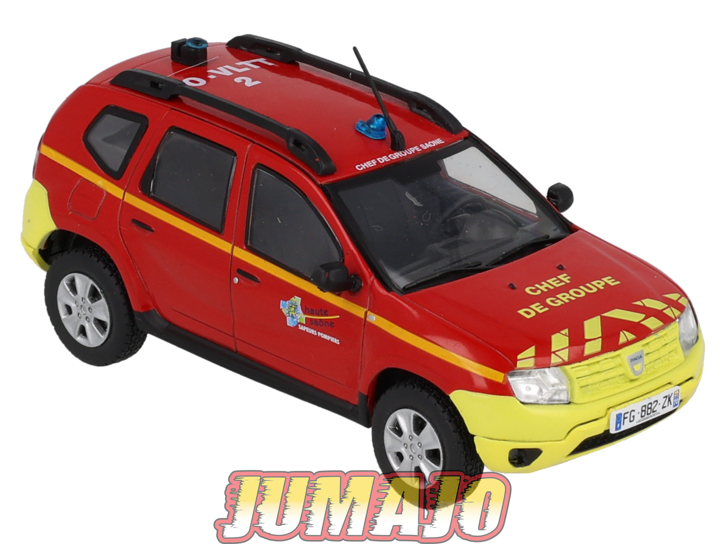 CPL78 Véhicules Légers Sapeurs Pompiers 1/43 Hachette IXO VLCG Dacia Duster Haute-Saône