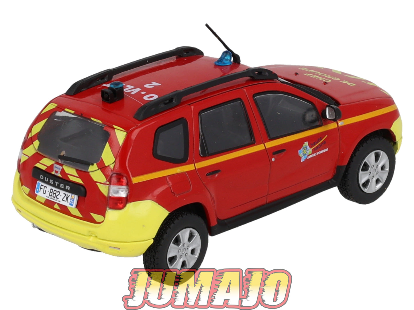 CPL78 Véhicules Légers Sapeurs Pompiers 1/43 Hachette IXO VLCG Dacia Duster Haute-Saône