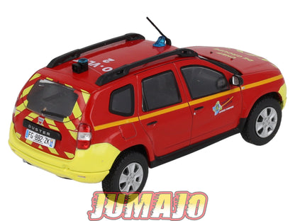 CPL78 Véhicules Légers Sapeurs Pompiers 1/43 Hachette IXO VLCG Dacia Duster Haute-Saône