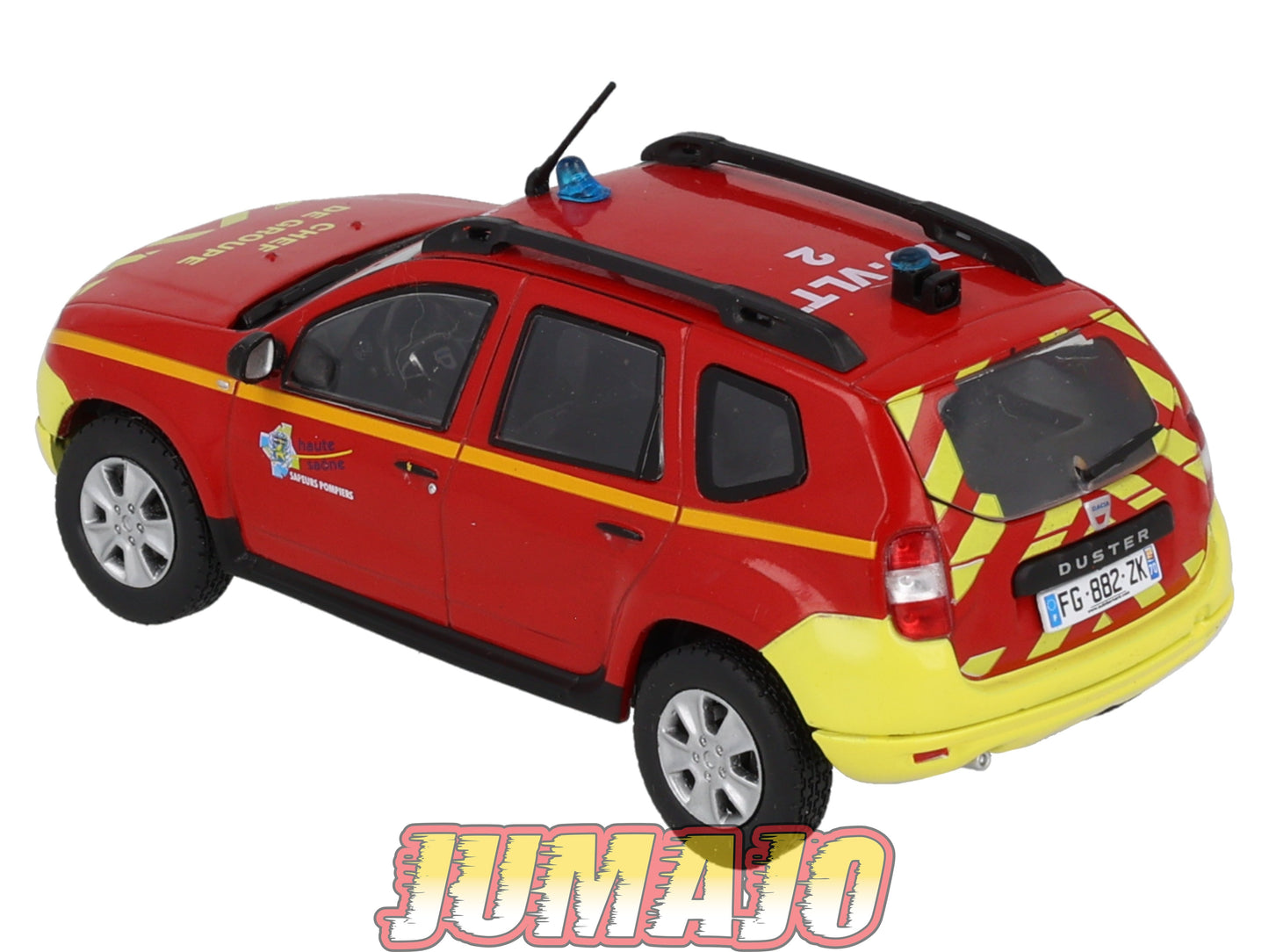 CPL78 Véhicules Légers Sapeurs Pompiers 1/43 Hachette IXO VLCG Dacia Duster Haute-Saône