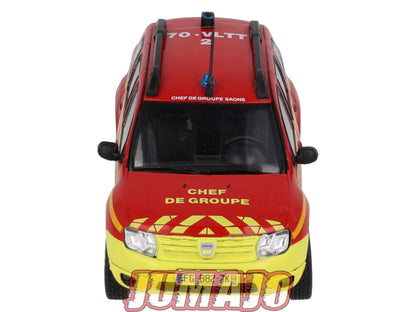 CPL78 Véhicules Légers Sapeurs Pompiers 1/43 Hachette IXO VLCG Dacia Duster Haute-Saône