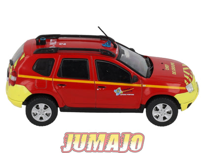 CPL78 Véhicules Légers Sapeurs Pompiers 1/43 Hachette IXO VLCG Dacia Duster Haute-Saône