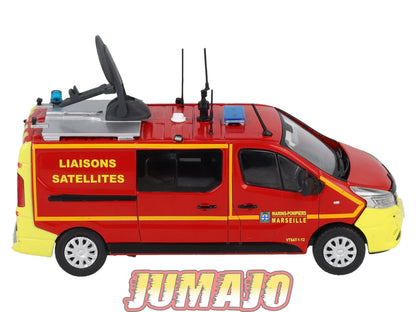 CPL79 Véhicules Légers Pompiers 1/43 Hachette IXO V.T-S.A.T Renault Trafic B.M.P.M