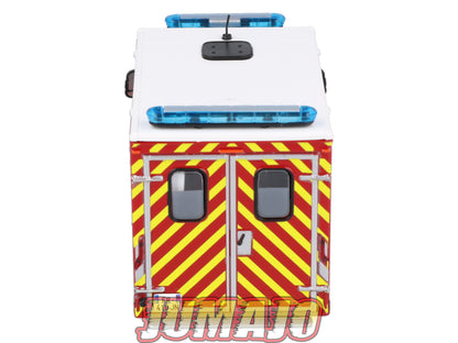 CPL8 Véhicules Légers Sapeurs Pompiers 1/43 Hachette IXO FIAT Ducato Val d'Oise VSAV