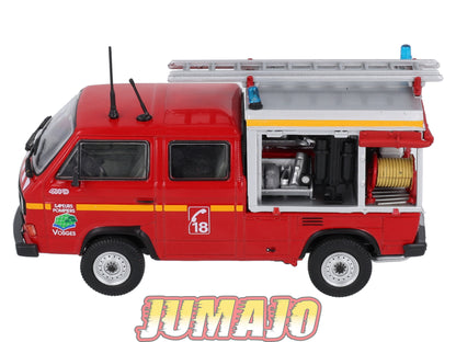 CPL9 Véhicules Légers Sapeurs Pompiers 1/43 Hachette VOLKSWAGEN T3 Syncro