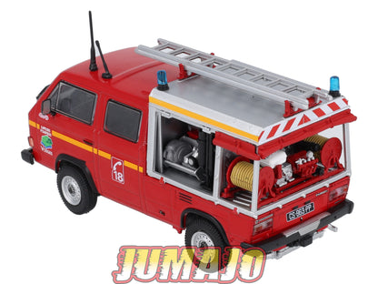 CPL9 Véhicules Légers Sapeurs Pompiers 1/43 Hachette VOLKSWAGEN T3 Syncro