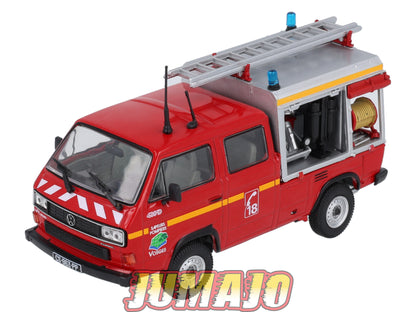 CPL9 Véhicules Légers Sapeurs Pompiers 1/43 Hachette VOLKSWAGEN T3 Syncro