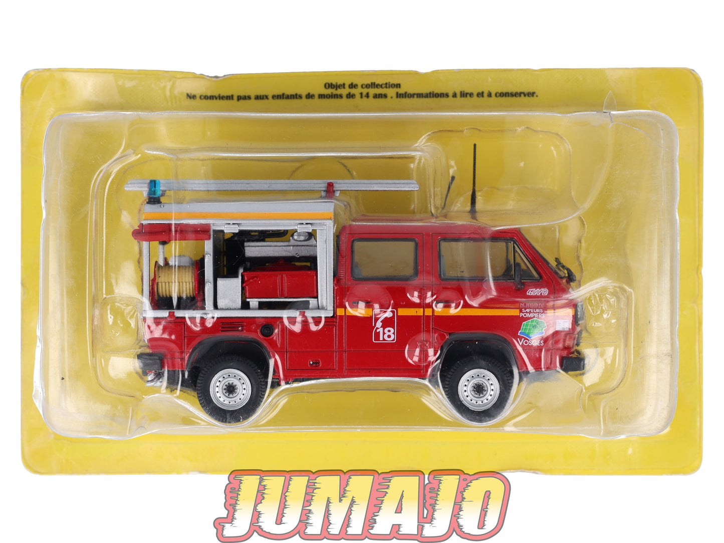 CPL9 Véhicules Légers Sapeurs Pompiers 1/43 Hachette VOLKSWAGEN T3 Syncro