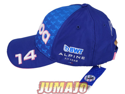 CQT3 Casquette Cap RENAULT TU réglable : Kimoa F Alonso #14 Alpine