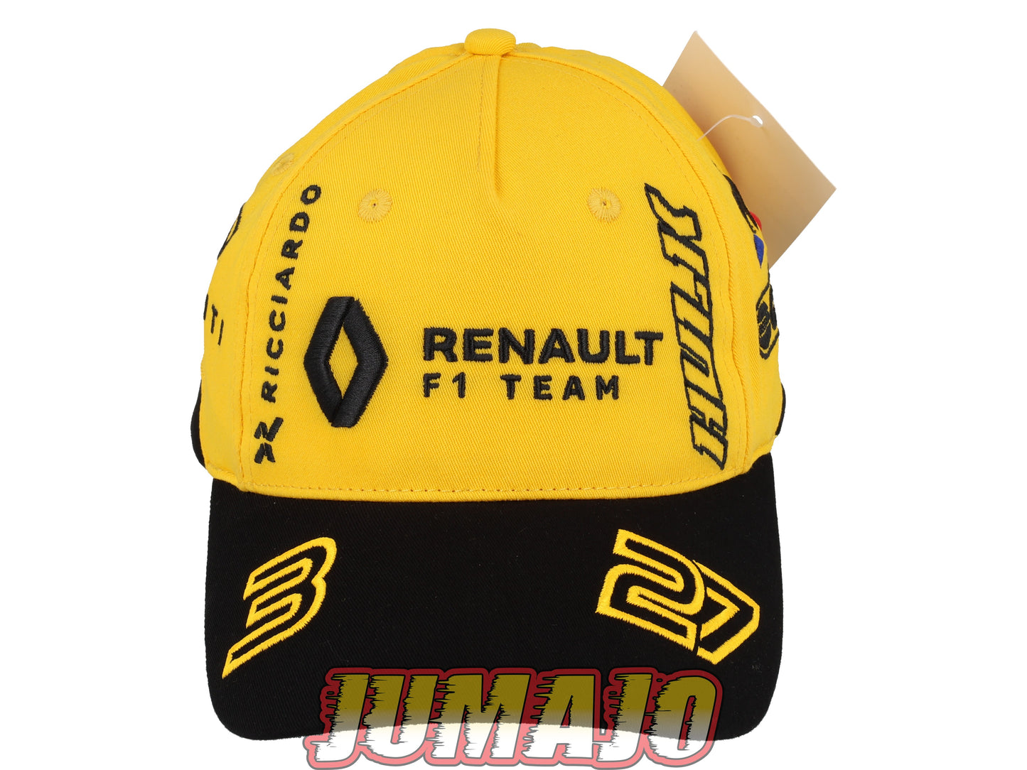 CQT5 Casquette ENFANT Cap RENAULT TU réglable : coq sportif F1 Ricciardo