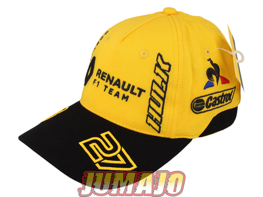 CQT5 Casquette ENFANT Cap RENAULT TU réglable : coq sportif F1 Ricciardo