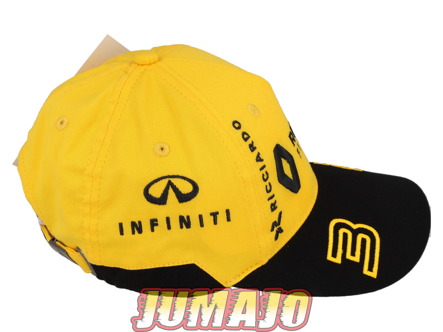CQT5 Casquette ENFANT Cap RENAULT TU réglable : coq sportif F1 Ricciardo
