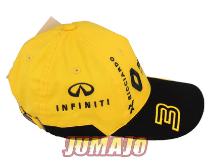 CQT5 Casquette ENFANT Cap RENAULT TU réglable : coq sportif F1 Ricciardo