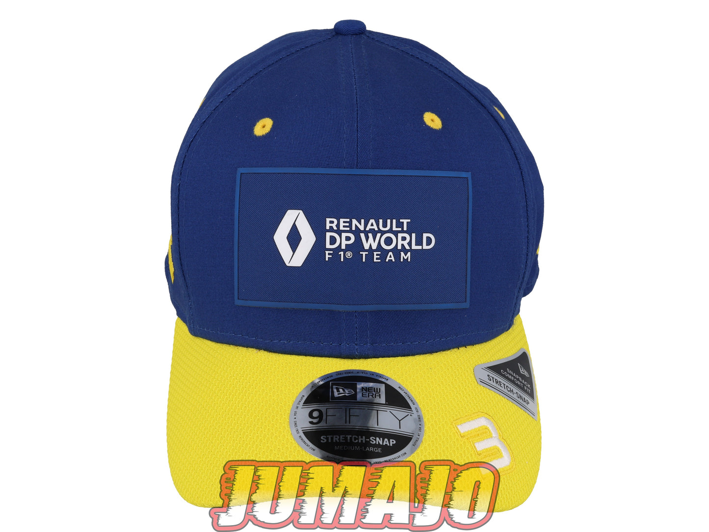 CQT7 Casquette Cap RENAULT TU réglable : NEW ERA 9FIFTY F1 Team #3