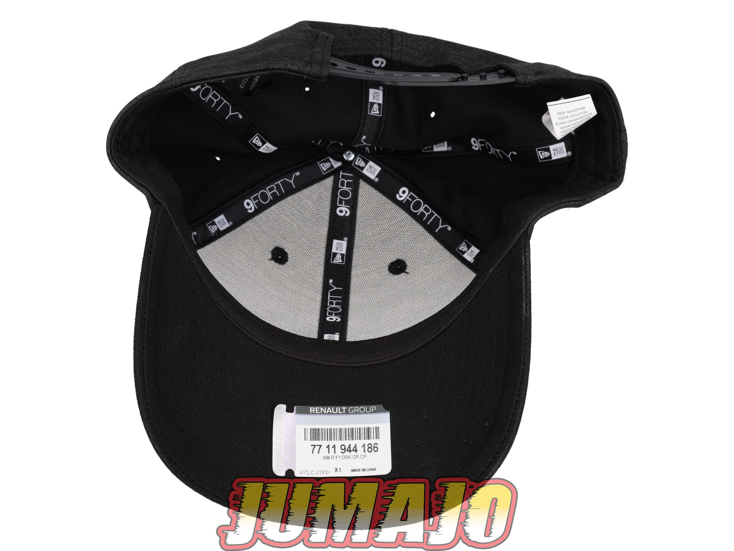 CQT8 Casquette Cap RENAULT TU réglable : NEW ERA 9FORTY F1 Team