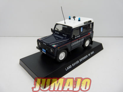 CR39 voiture 1/43 CARABINIERI : LAND ROVER DEFENDER 90 Military Police 1995