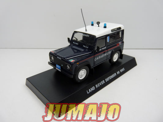 CR39 voiture 1/43 CARABINIERI : LAND ROVER DEFENDER 90 Military Police 1995