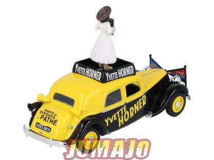CTF14 1/43 NOREV Tour de France Caravane : CITROËN Traction 15CV Yvette Horner