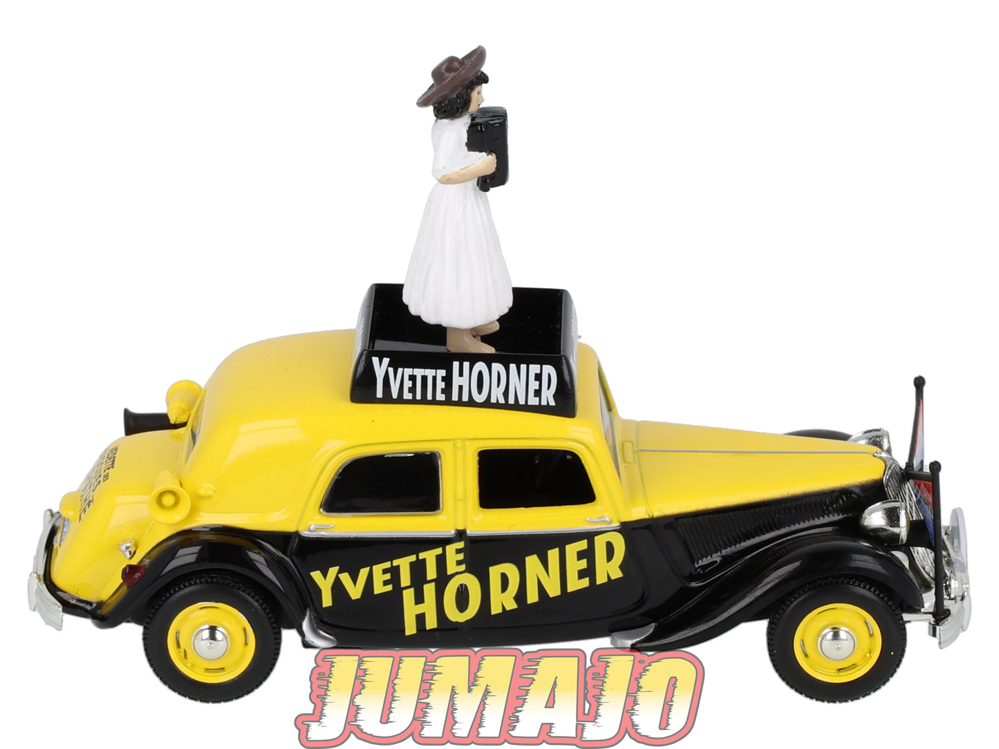 CTF14 1/43 NOREV Tour de France Caravane : CITROËN Traction 15CV Yvette Horner