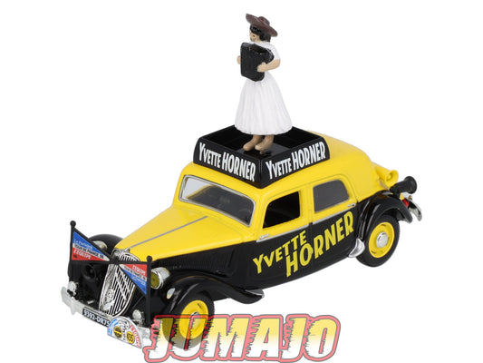 CTF14 1/43 NOREV Tour de France Caravane : CITROËN Traction 15CV Yvette Horner