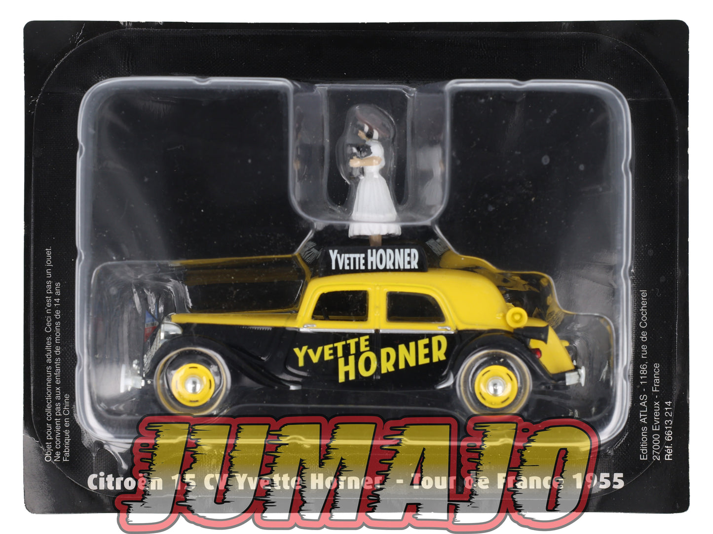 CTF14 1/43 NOREV Tour de France Caravane : CITROËN Traction 15CV Yvette Horner