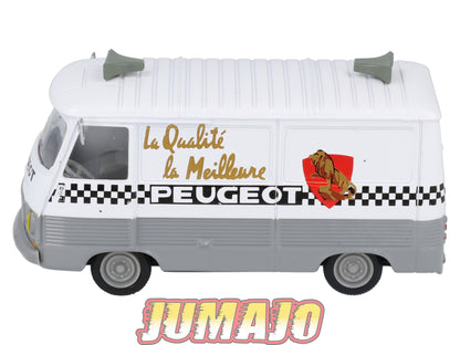 CTF24 1/43 NOREV Tour de France Caravane : PEUGEOT J7 Assistance Cycles Peugeot 1966