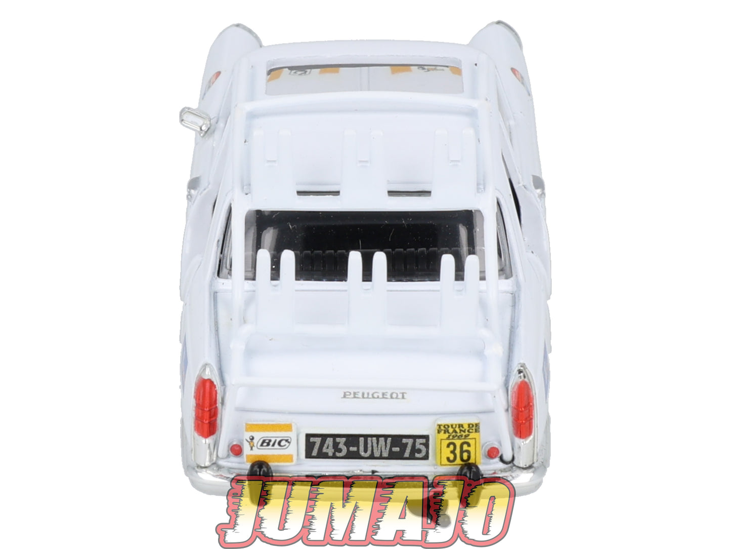 CTF35 1/43 NOREV Tour de France Caravane : PEUGEOT 404 D'Assistance Equipe Bic 1969
