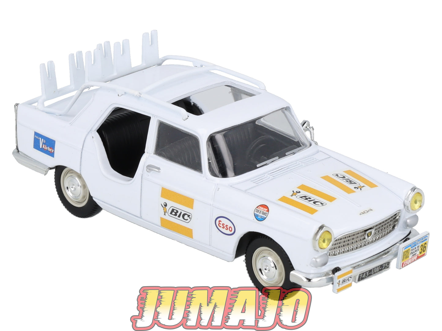 CTF35 1/43 NOREV Tour de France Caravane : PEUGEOT 404 D'Assistance Equipe Bic 1969