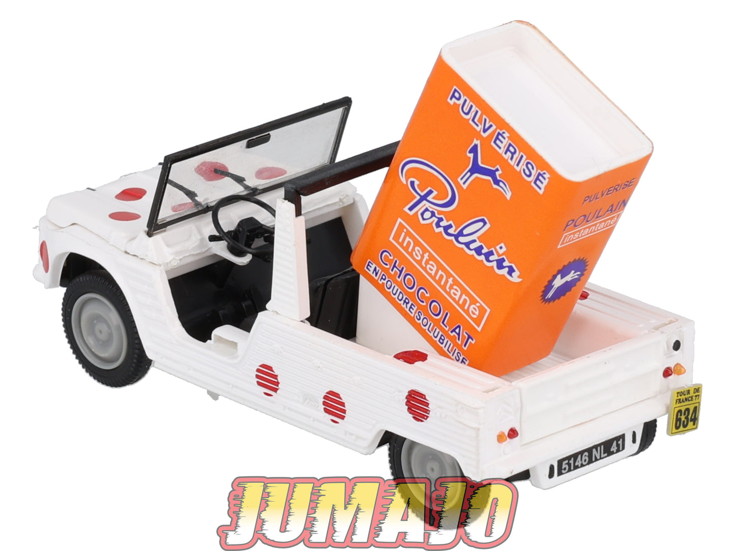 CTF40 1/43 NOREV Tour de France Caravane : CITROËN Méhari Chocolat Poulain 1977