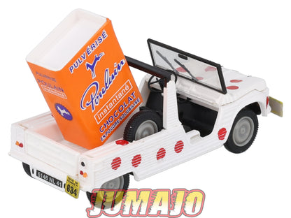 CTF40 1/43 NOREV Tour de France Caravane : CITROËN Méhari Chocolat Poulain 1977