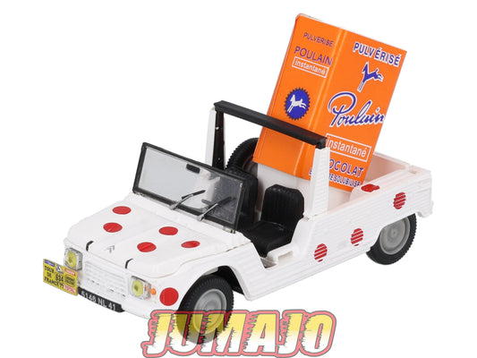 CTF40 1/43 NOREV Tour de France Caravane : CITROËN Méhari Chocolat Poulain 1977