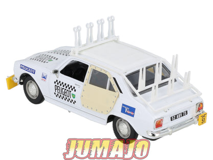 CTF42 1/43 NOREV Tour de France Caravane : PEUGEOT 504 Assistance équipe Peugeot 1975