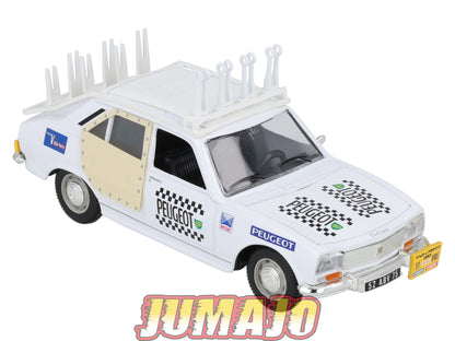 CTF42 1/43 NOREV Tour de France Caravane : PEUGEOT 504 Assistance équipe Peugeot 1975