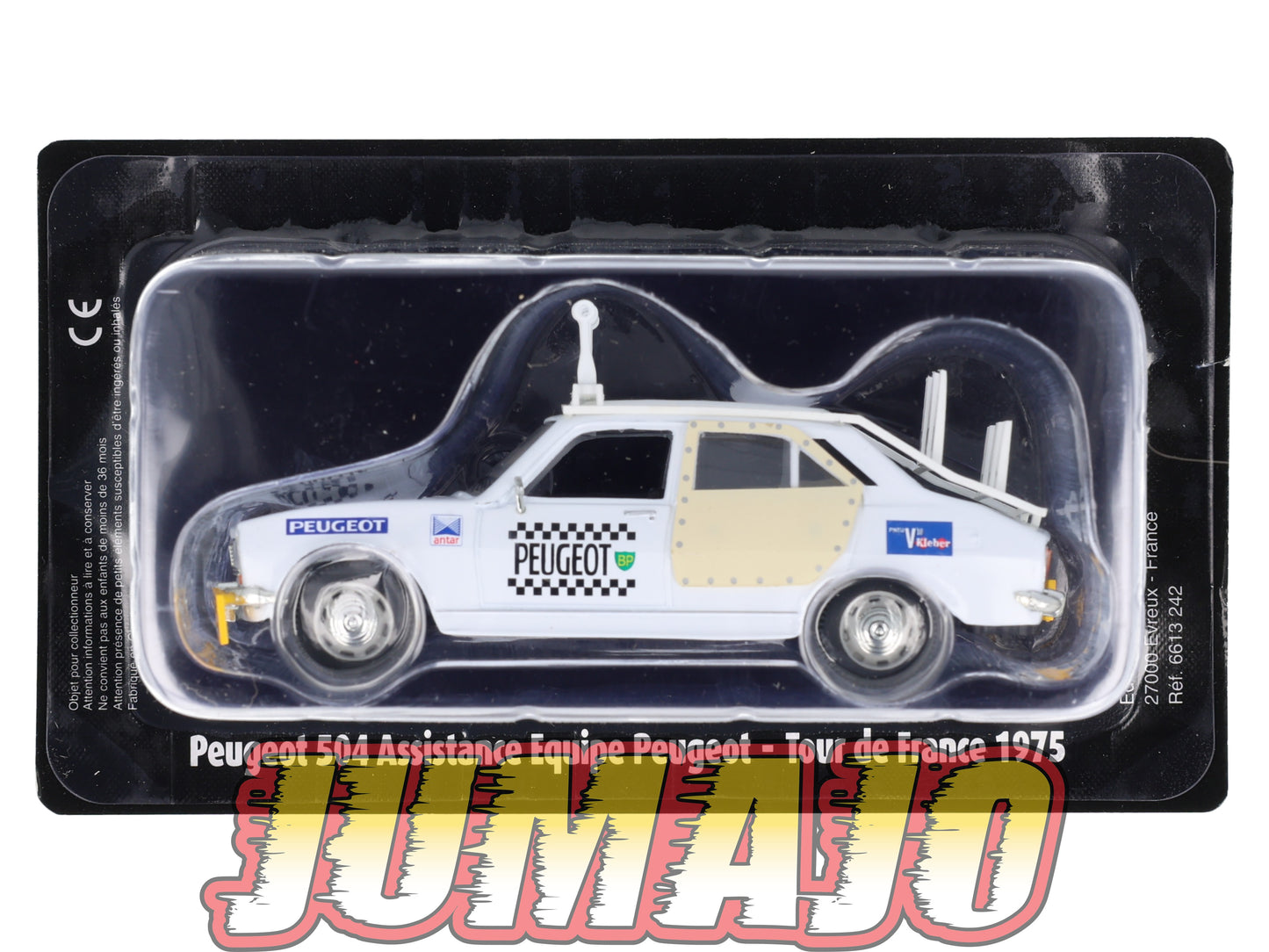 CTF42 1/43 NOREV Tour de France Caravane : PEUGEOT 504 Assistance équipe Peugeot 1975