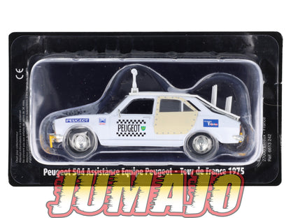 CTF42 1/43 NOREV Tour de France Caravane : PEUGEOT 504 Assistance équipe Peugeot 1975