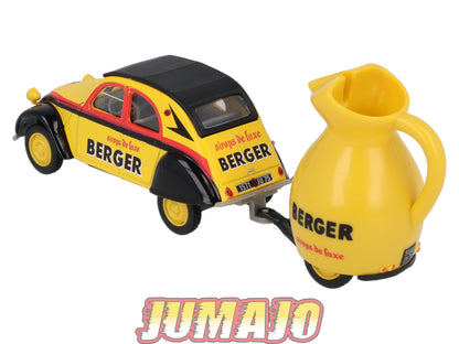 CTF48 1/43 NOREV Tour de France Caravane : CITROËN 2CV Sirop Berger 1960