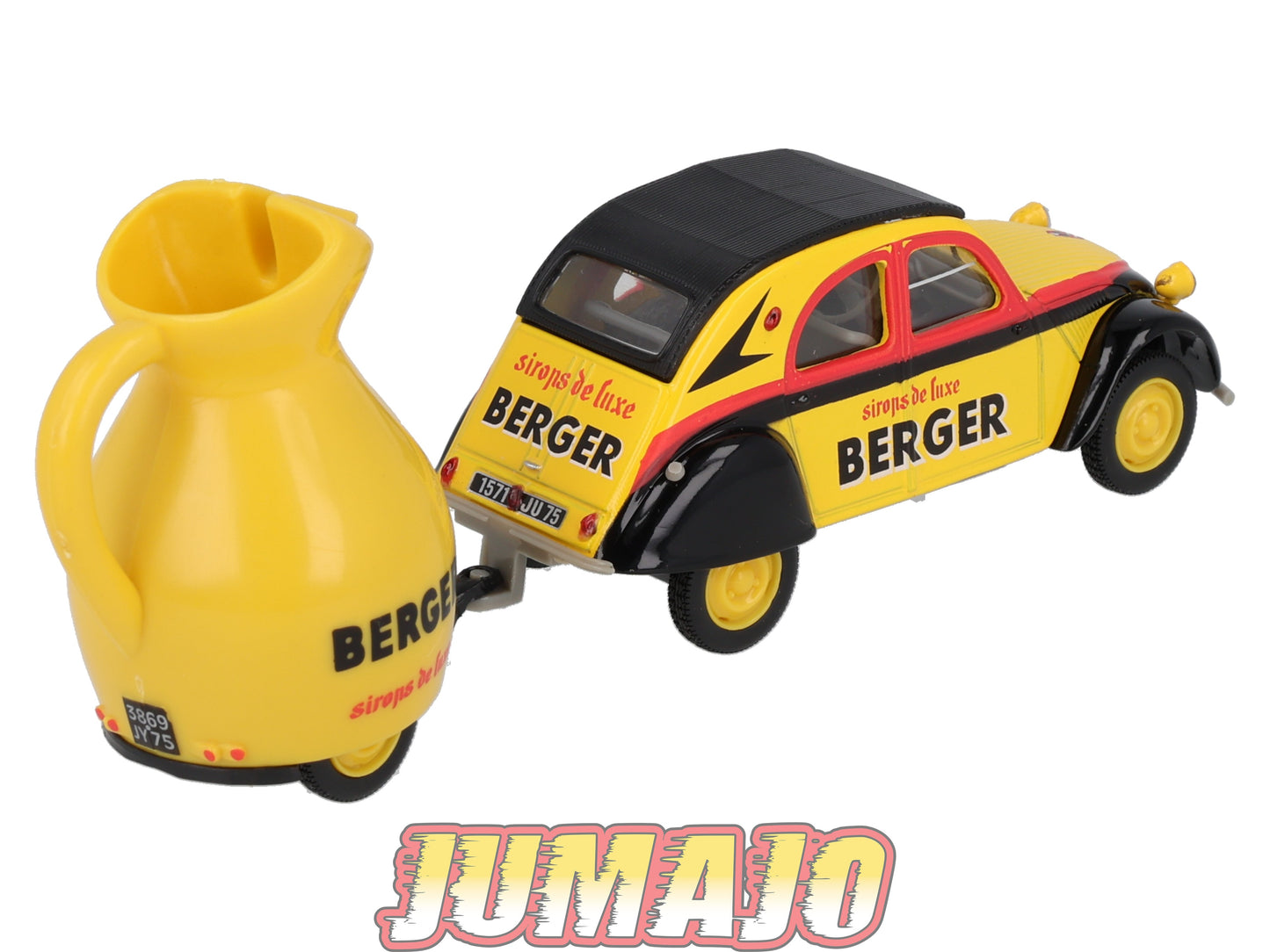 CTF48 1/43 NOREV Tour de France Caravane : CITROËN 2CV Sirop Berger 1960