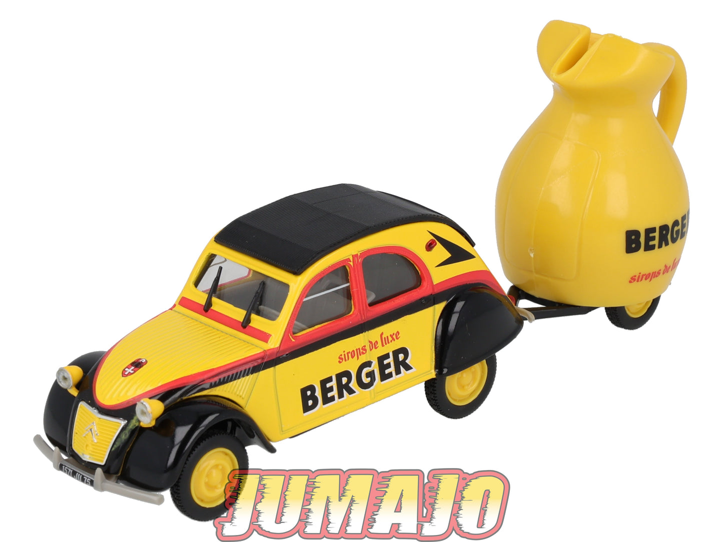 CTF48 1/43 NOREV Tour de France Caravane : CITROËN 2CV Sirop Berger 1960