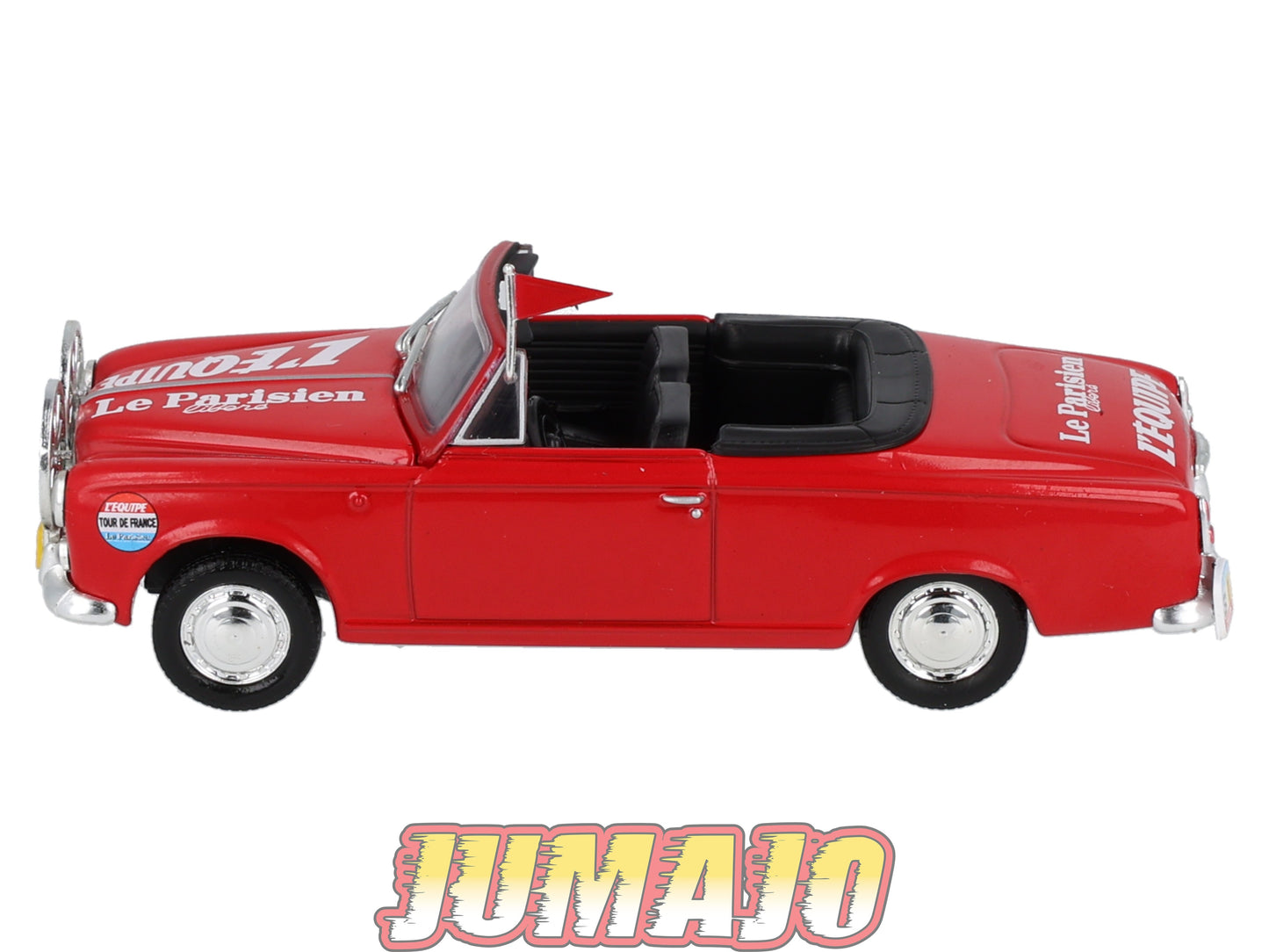 CTF50 1/43 NOREV Tour de France Caravane : PEUGEOT 403 Cabriolet l'équipe Le Parisien