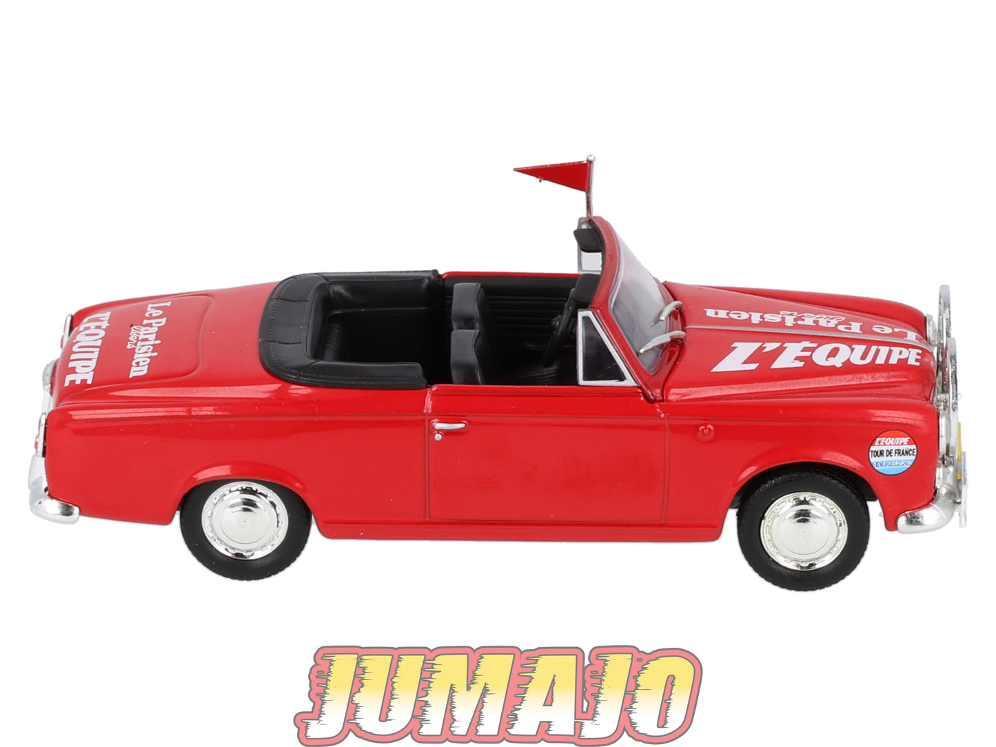 CTF50 1/43 NOREV Tour de France Caravane : PEUGEOT 403 Cabriolet l'équipe Le Parisien
