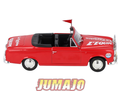 CTF50 1/43 NOREV Tour de France Caravane : PEUGEOT 403 Cabriolet l'équipe Le Parisien