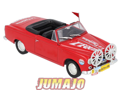 CTF50 1/43 NOREV Tour de France Caravane : PEUGEOT 403 Cabriolet l'équipe Le Parisien