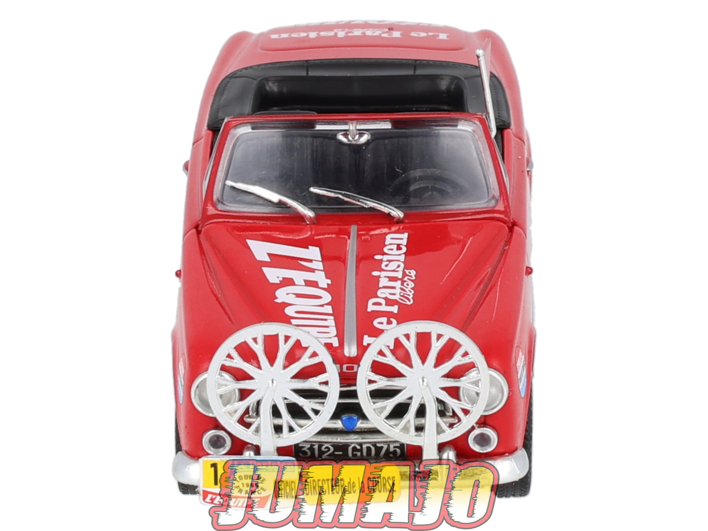 CTF50 1/43 NOREV Tour de France Caravane : PEUGEOT 403 Cabriolet l'équipe Le Parisien