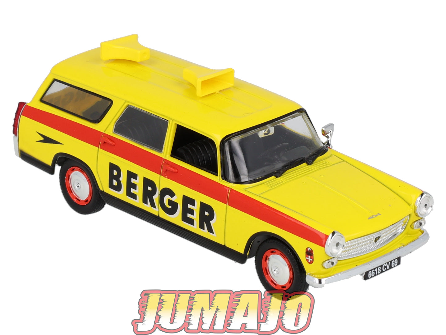 CTF54 1/43 NOREV Tour de France Caravane : PEUGEOT 404 Break Berger
