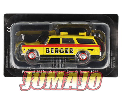 CTF54 1/43 NOREV Tour de France Caravane : PEUGEOT 404 Break Berger